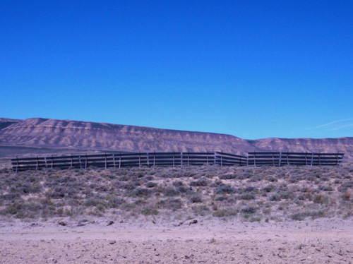 View Left/West and HD Snow Fence.